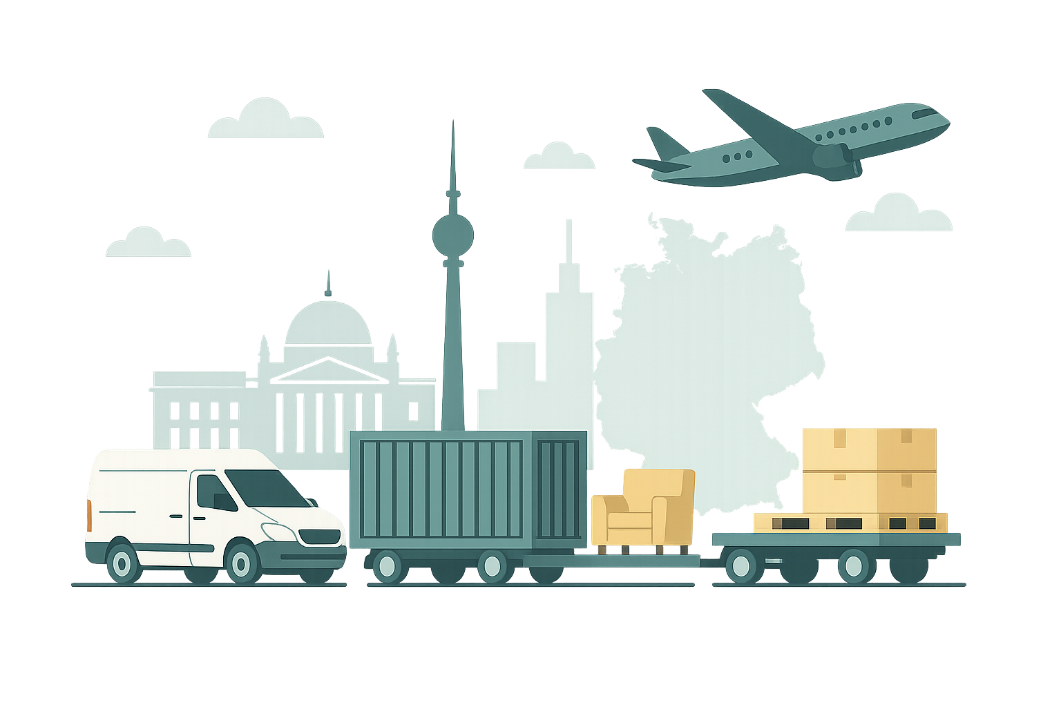 Möbel, Kleintransport, Kurier, Paletten, Sperrgut