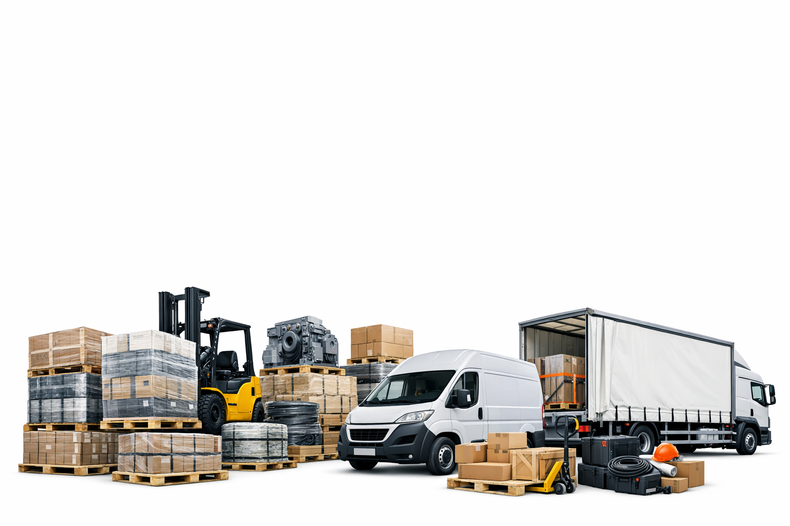 Palettentransport – professionelle Logistik für Industrie, Handel & Gewerbe