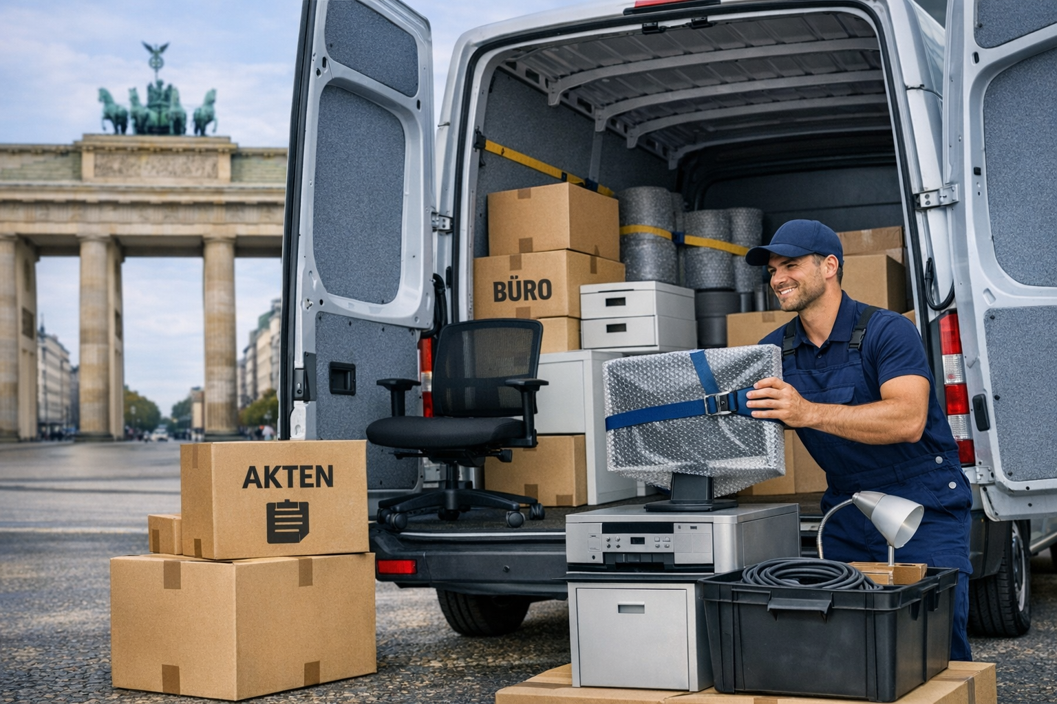 Büroumzug Berlin, deutschlandweit oder europaweit