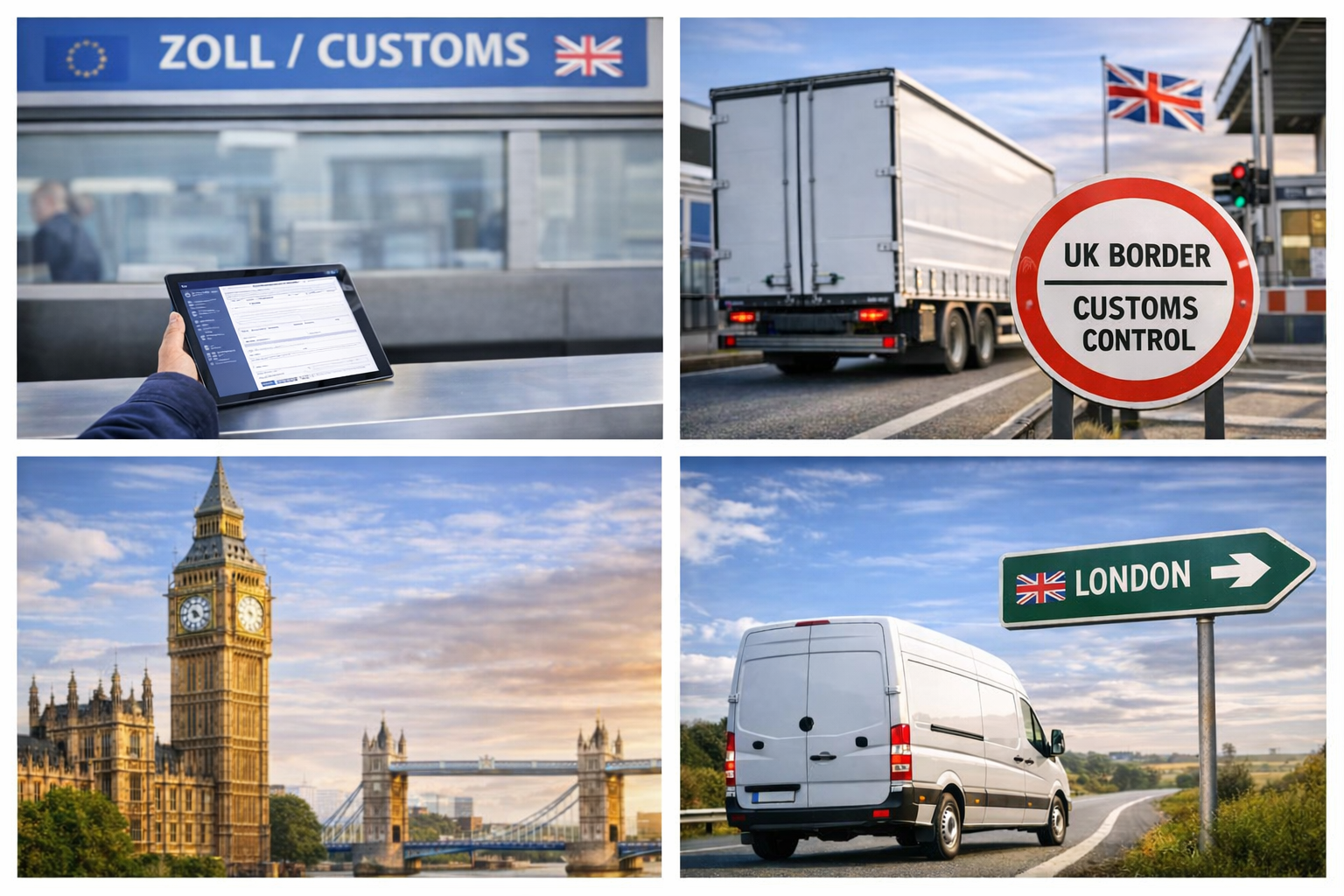 Brexit‑Zollservice Hamburg nach London
