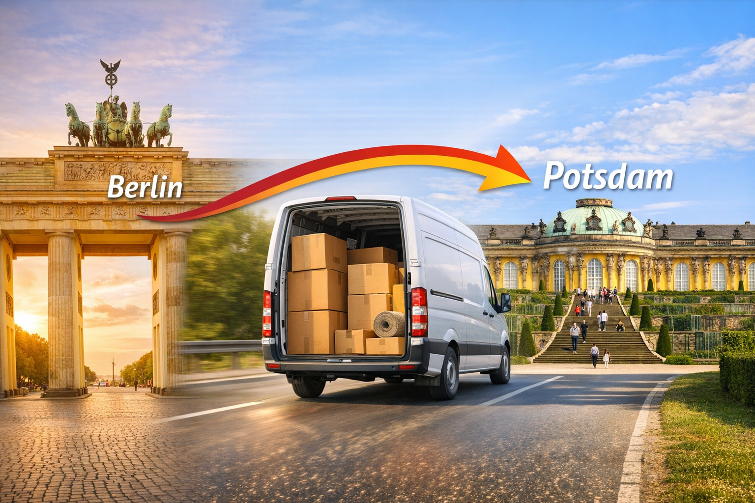 Kleinumzug Berlin–Potsdam