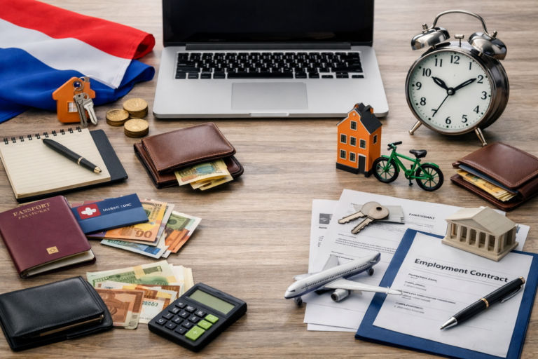 Unterlagen für Ihren Aufenthalt in den Niederlanden